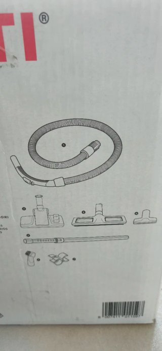 Aspiradora con accesorios