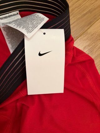 Mallas Nike Pro Dri-Fit Rojas Talla M