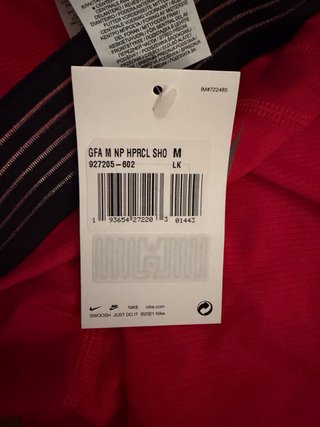 Mallas Nike Pro Dri-Fit Rojas Talla M