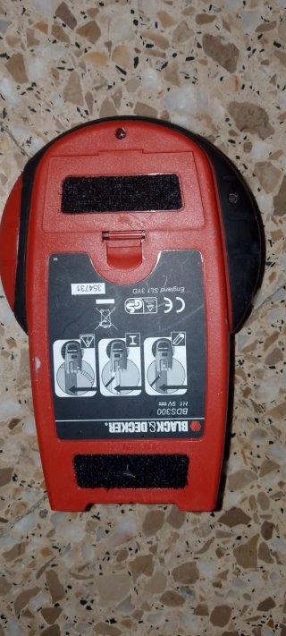Black & Decker BDS300 Detector Tuberías Cables