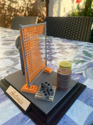 Diorama Umarell Cantiere