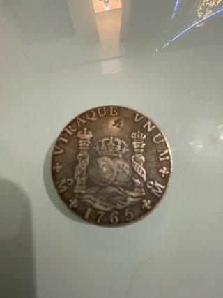 Moneda Columnario 1765