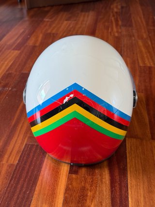 Casco Moto AGV Blanco