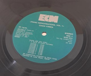 Vinilo LP Chick Corea - Piano Improvisations Vol.1