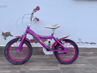 Bicicleta infantil rosa