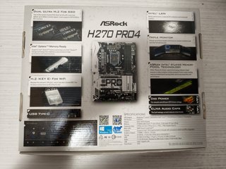 ASRock H270 Pro4 ATX Dual M.2 Placa Base