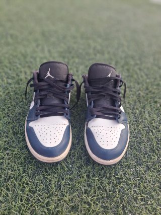 Nike Dunk Low Scarpe Blu e Bianche