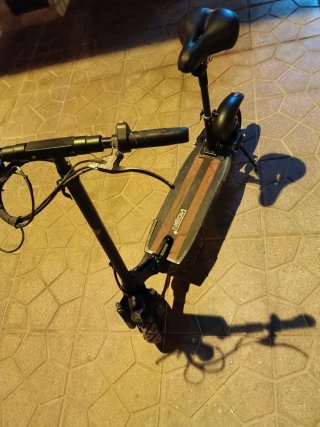 Patinete eléctrico sin batería