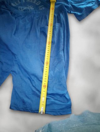 Pijama hombre azul