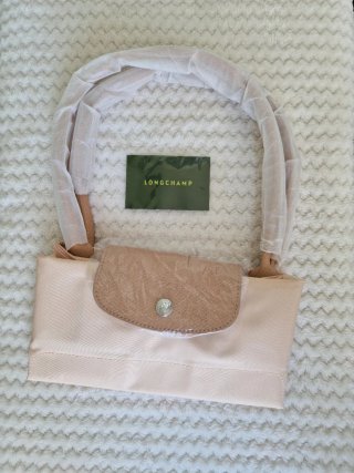 Borsa Longchamp M Rosa/Beige