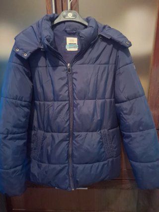Abrigo azul para niño/a Talla 15-16 años