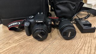 Set completo Canon EFS 18-55mm Objetivo Cámara