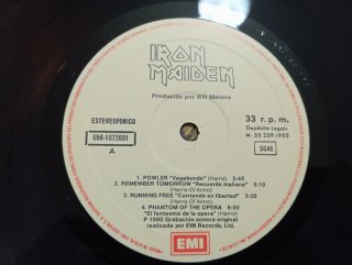 Iron Maiden - Iron Maiden , 1985 España