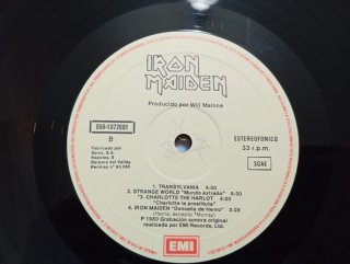 Iron Maiden - Iron Maiden , 1985 España