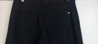 Pantalón Mango Talla 42 Negro