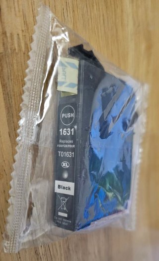 5 Tintas Epson 16XL T01631 Negra