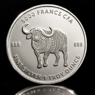 Búfalo de Plata Chad Mandala Wildlife 2020