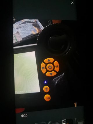 AUTOOL Cámara Inspección Doble HD 360°