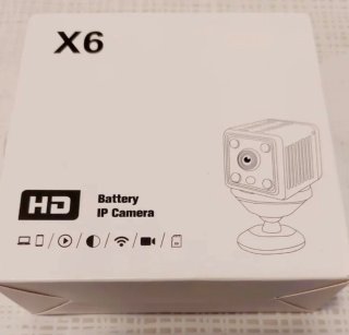 Mini Cámara Espía X6 HD WiFi