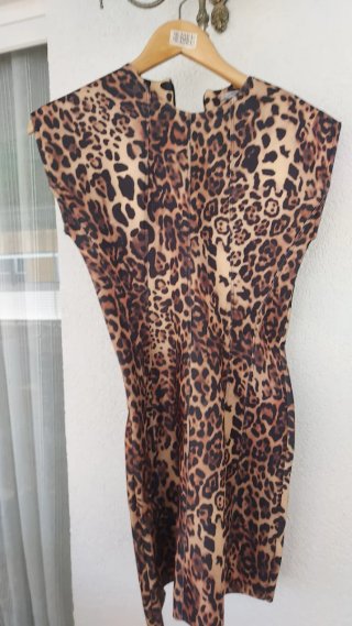 Vestido estampado leopardo
