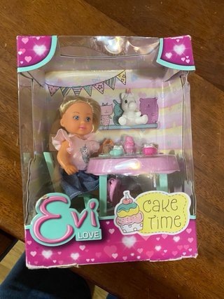 Evi Love Muñeca y Accesorios Cake Time