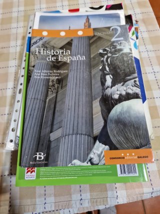 Historia de España segundo curso de Bacharelato