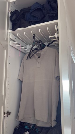 Armario alto blanco Ikea 236x50x58