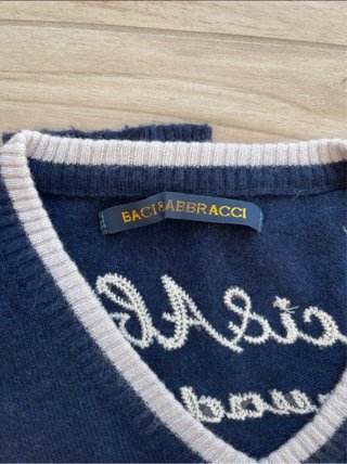 Maglione Baci & Abbracci Uomo Blu