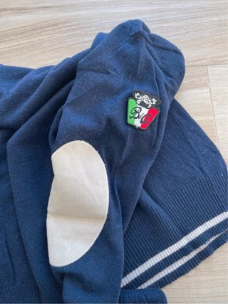 Maglione Baci & Abbracci Uomo Blu