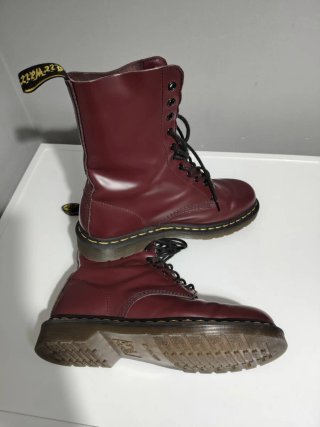 Botas originales Dr. Martens 1490 Cherry talla 42