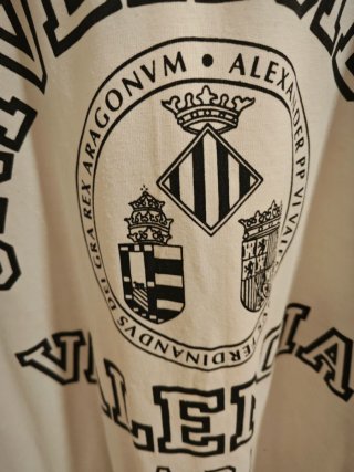 Camiseta Universidad Valencia ADE Blanca