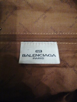 Borsa Balenciaga Beige Pelle