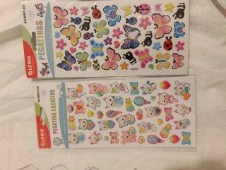 Pegatinas infantiles para manualidades