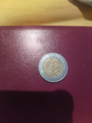 Moneda Mexicana 5 Pesos 2013