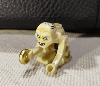 Tres figuras de Lego Gollum El Señor de los Anillo