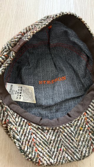 Gorra Stetson Hatteras Herringbone Marrón Multicol