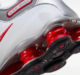 Zapatillas Nike Shox NZ Rojas y Blancas