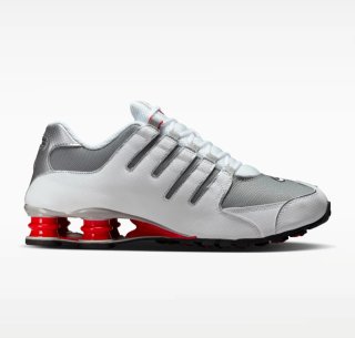 Zapatillas Nike Shox NZ Rojas y Blancas