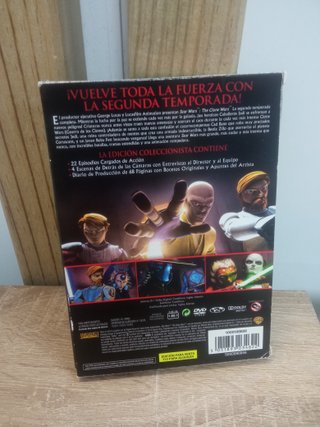 Star Wars Clone Wars en DVD