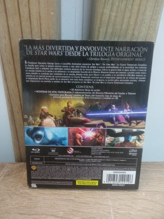 Star Wars Clone Wars en DVD