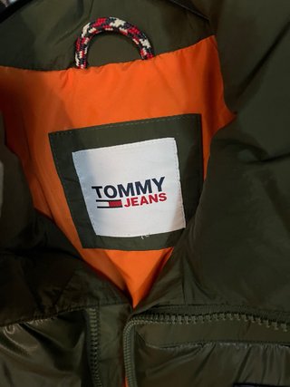 Plumífero Tommy Jeans Verde Talla M