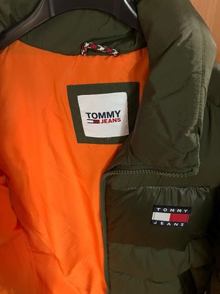 Plumífero Tommy Jeans Verde Talla M