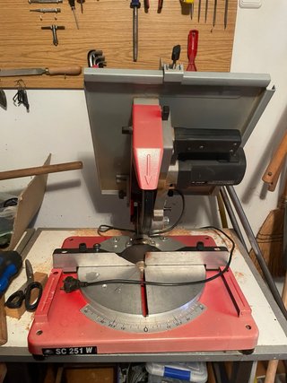Ingletadora Stayer SC 251 W con Mesa Superior