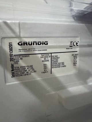 NEVERA SAIVOD NOFROST INOX SEGUNDAMANO