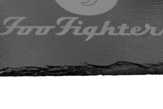 Pedra Ardosia Foo Fighters