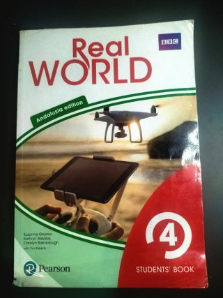 Libro Inglés 4 de Eso , students book Real World 4