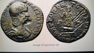 Moneda Romana Julia Mamaea 225-235 d.C.