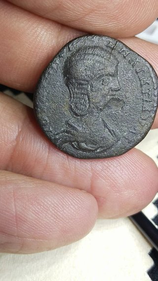 Moneda Romana Julia Mamaea 225-235 d.C.