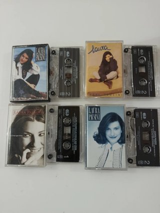 4 LAURA PAUSINI Cintas Cassette ELIGE