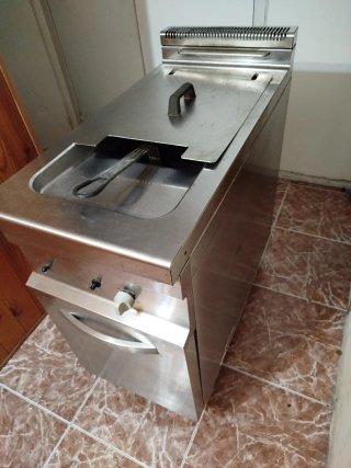 Freidora de gas profesional
